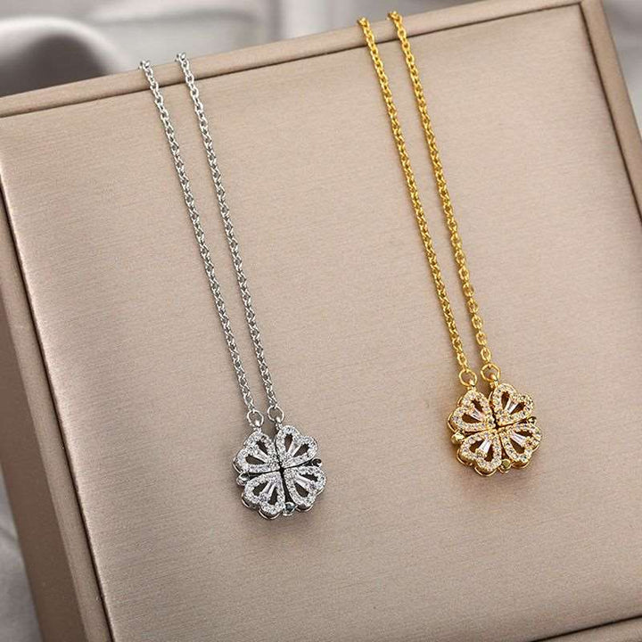 4 Leaf Clover Necklace described | crezy line |