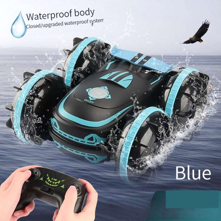 Kids Amphibious Racing Car Toy, blue color |Crezy Line | High quality