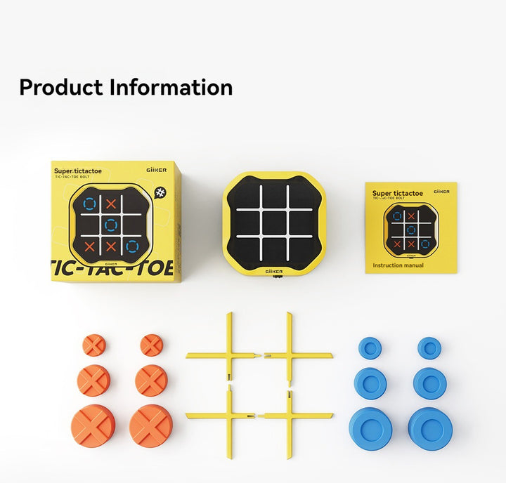 Tic Tac Toe Puzzle Board Game,  |Crezy Line | Discount, low price Educational Entertainment , Cognitive Enhancement, Mental Flexibility Boost, Strategic Gameplay.