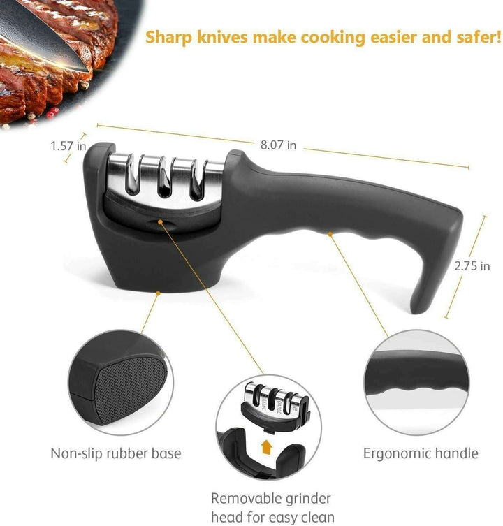 KNIFE SHARPENER Ceramic Kitchen Knives Blade