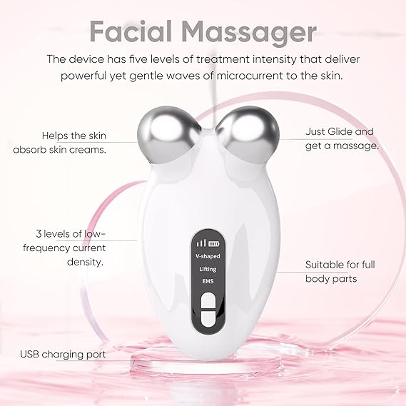 Micro Current Therapy Facial Massager for Skin Tightening and Face Lift  |Crezy Line | High quality