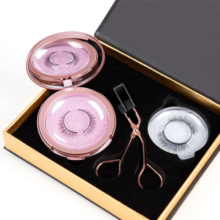 Magnet eyelashes smart ear eyelashes glamorous looking lashes anytime |Crezy Line| 