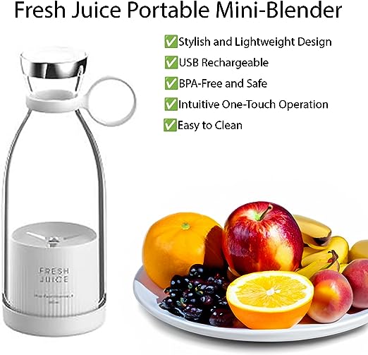 350ML Mini Portable Blender |Crezy Line | High quality