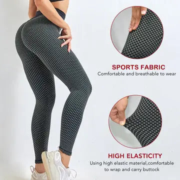 Butt Lifting Anti Cellulite Leggings |Crezy Line | High quality