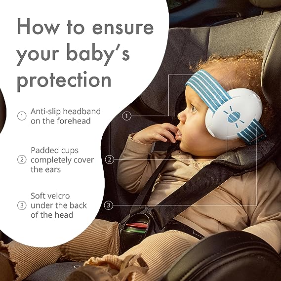 Baby Hearing Protection Ear shield |Crezy Line |High quality, Safe