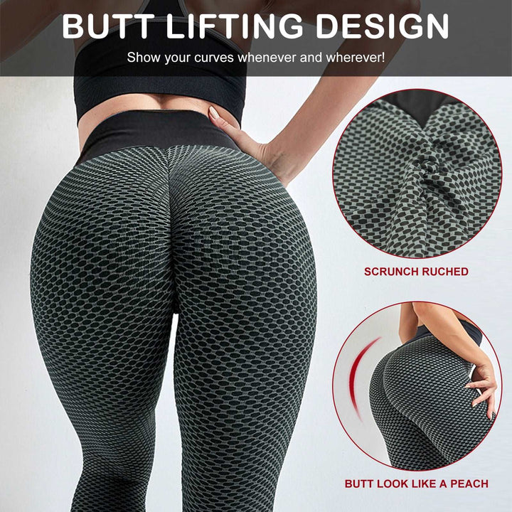 Butt Lifting Anti Cellulite Leggings |Crezy Line | High quality