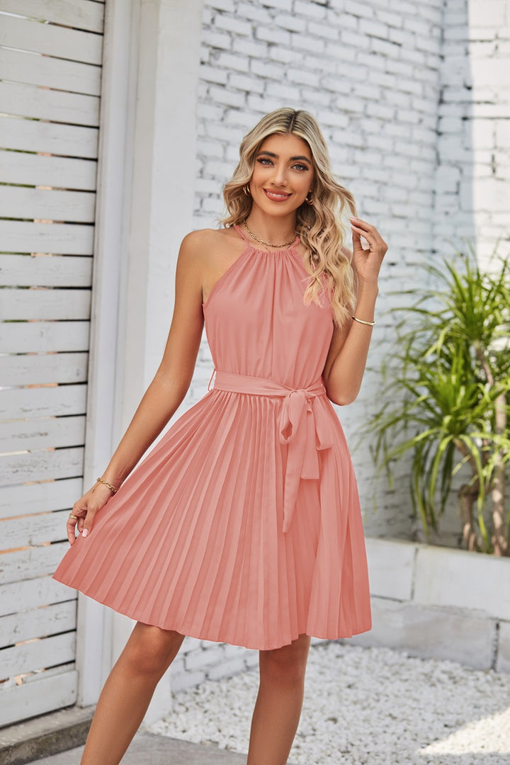 Dresses  Pleated Skirt crezy line