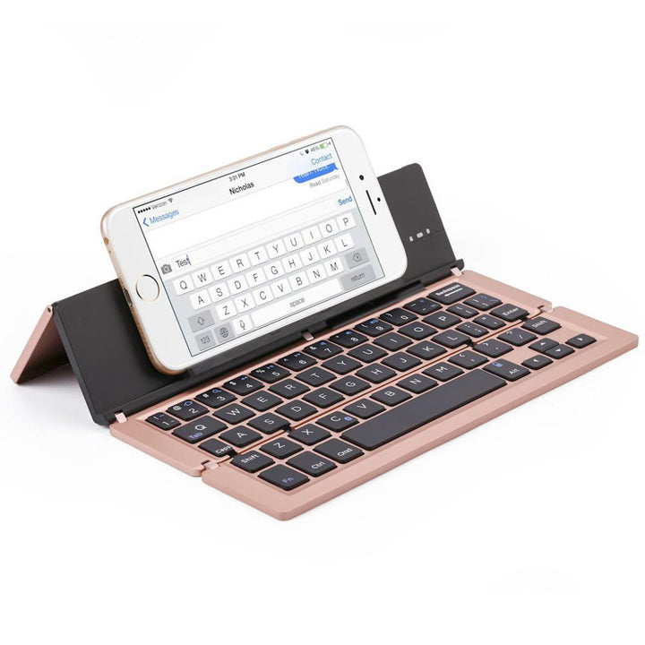 Folding ultra-thin Bluetooth keyboard crezy line