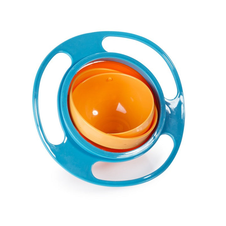 Spill-proof Bowl Dishes, inner bowl rotates 360 degrees |Crezy Line | 