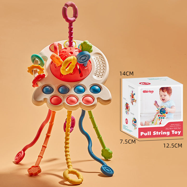 Pull String Educational Toys |Crezy Line | High quality