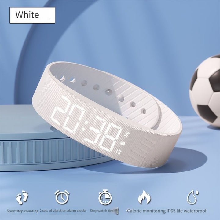 Multifunctional Smart Wristband Watch, white color |Crezy Line | 