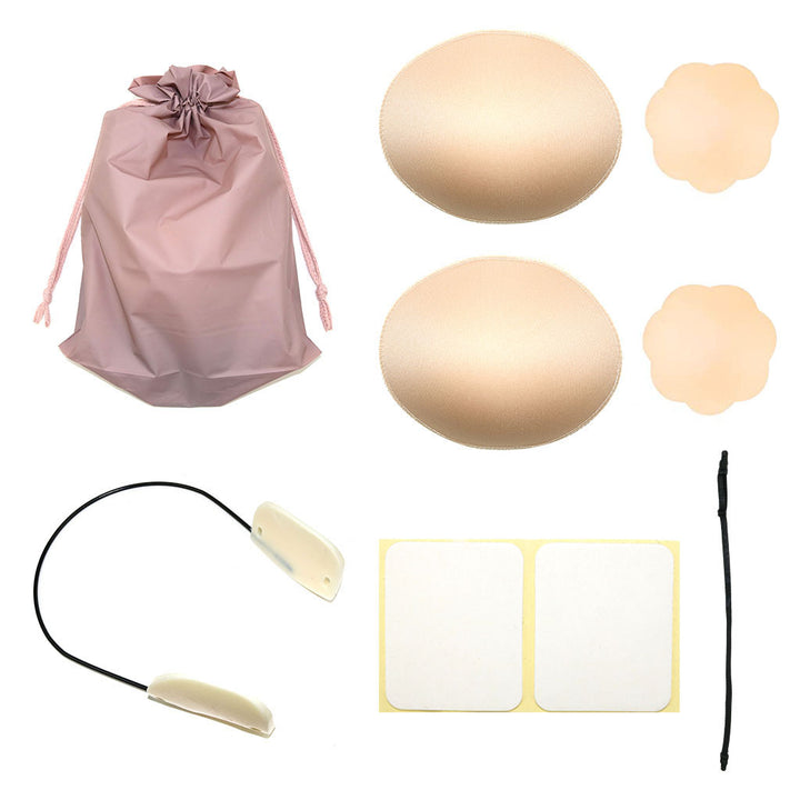 Women Shape Push-up Bra Stickers, Push up Frontless Bra Kit Wire | crezy line|