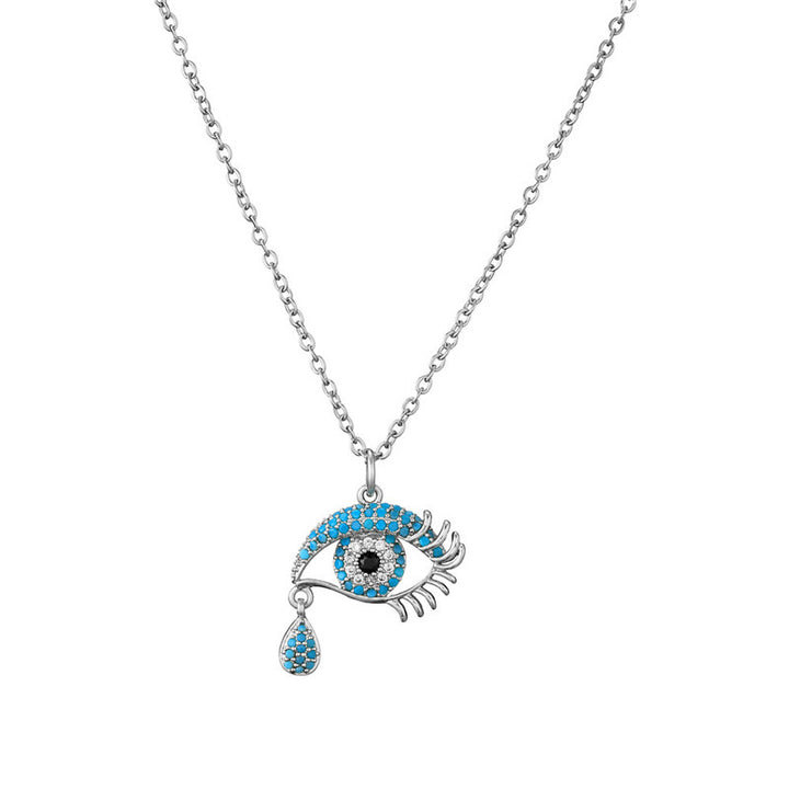 Necklace  eye | crezy line |