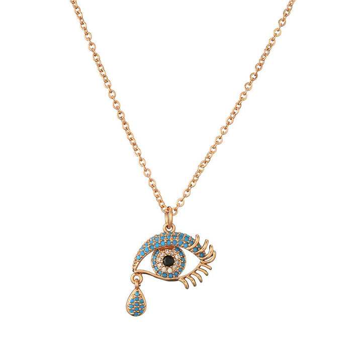 Necklace  eye | crezy line |