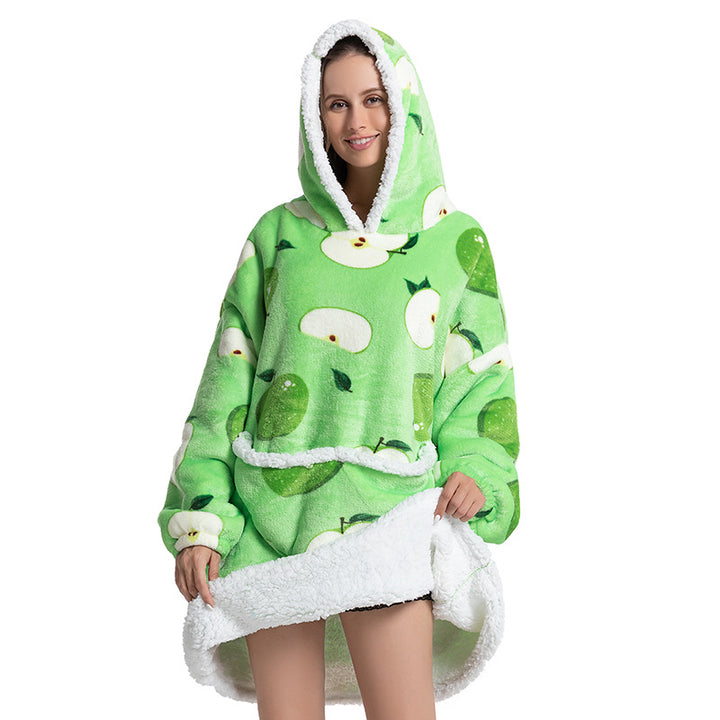 Warm Fleece Blanket Hoodie There's a design for everyone, so you can stay cozy while making a fashion statement.