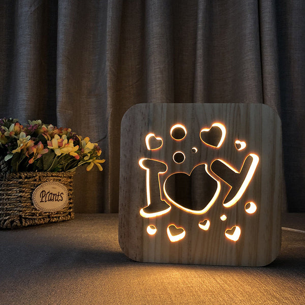 Night Light Gift Cross-border LOVE's Day | Crazy line|