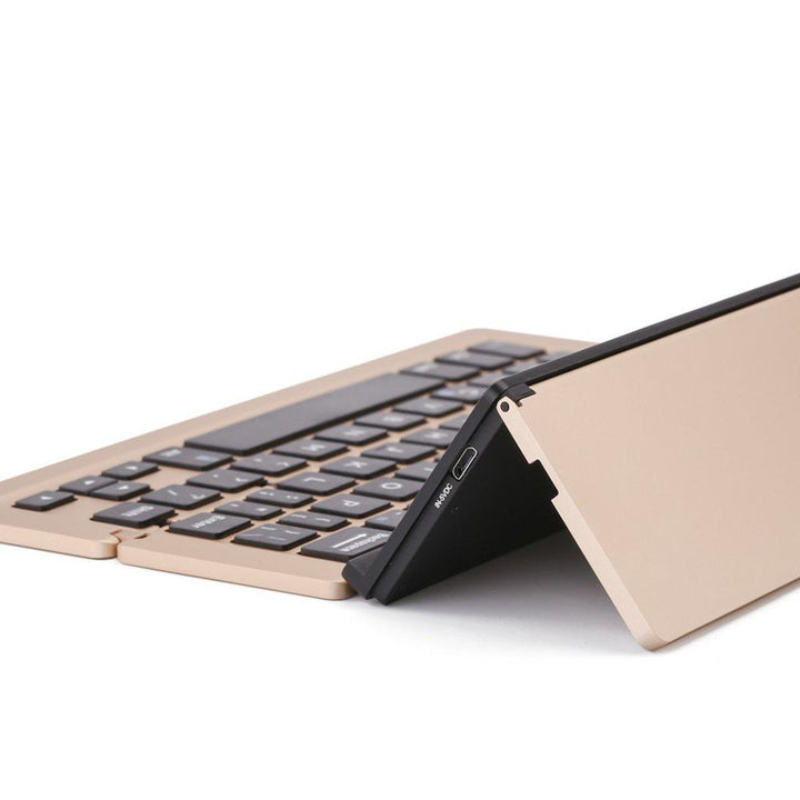 Folding ultra-thin Bluetooth keyboard crezy line