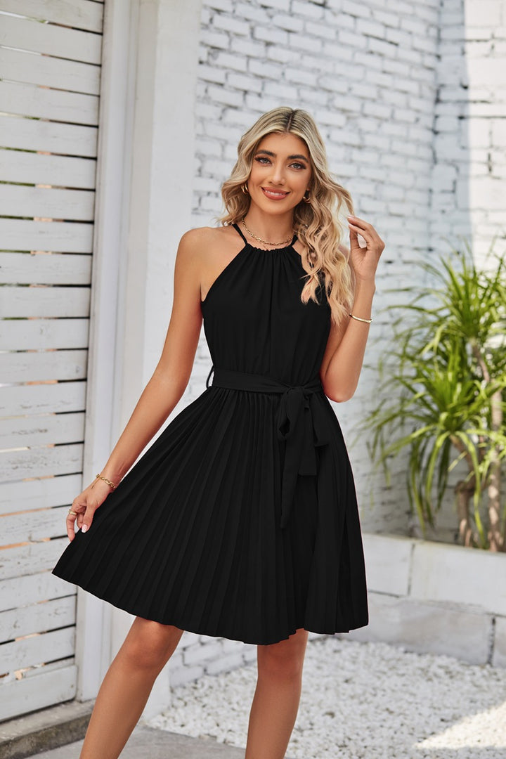 Dresses  Pleated Skirt crezy line