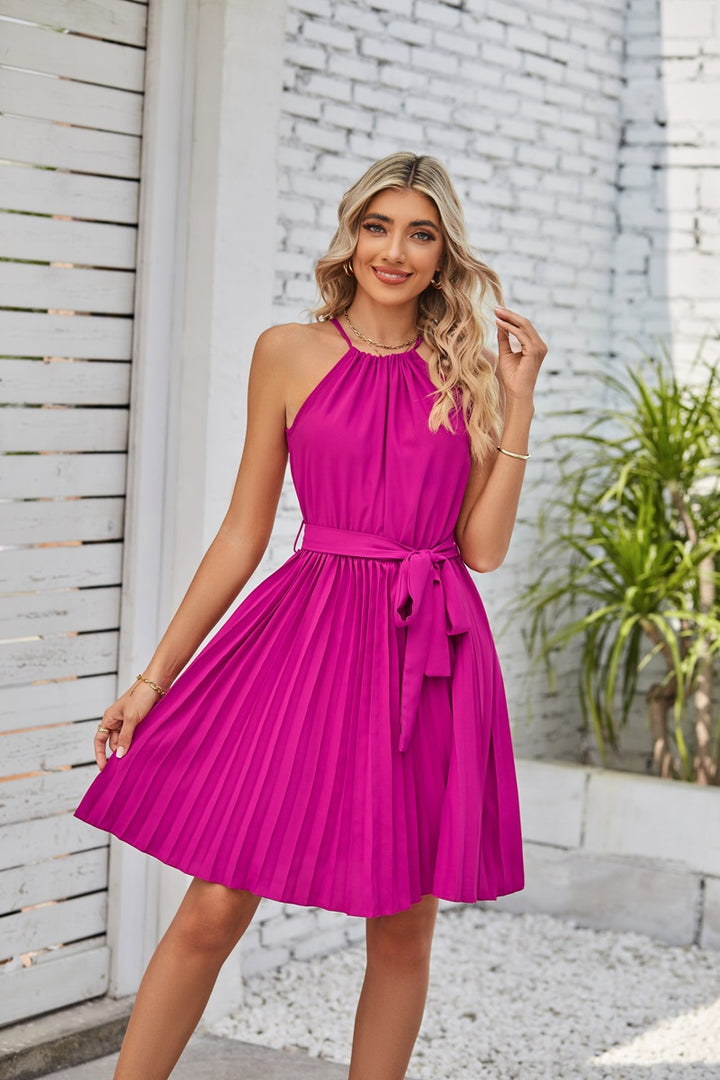 Dresses  Pleated Skirt crezy line