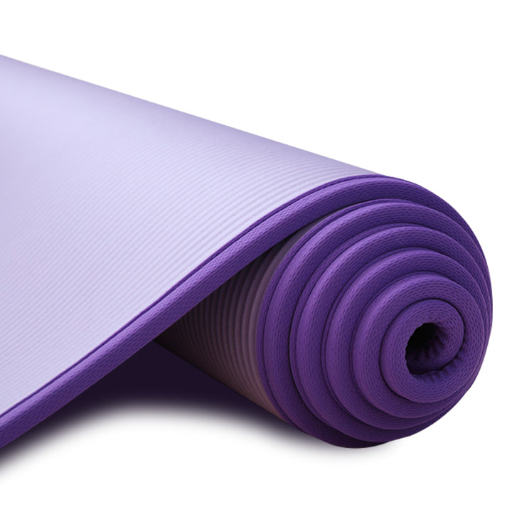 Yoga Mat For Beginners Fitness black color |Crezy Line | High quality